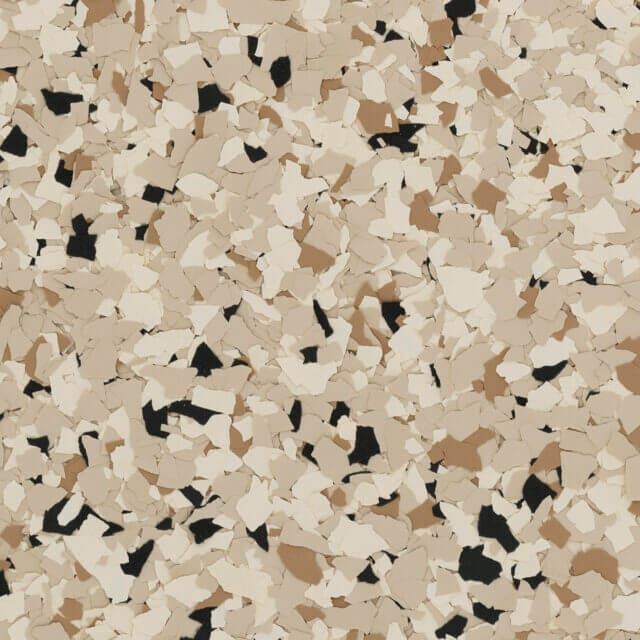 Sandstone flake blend close-up